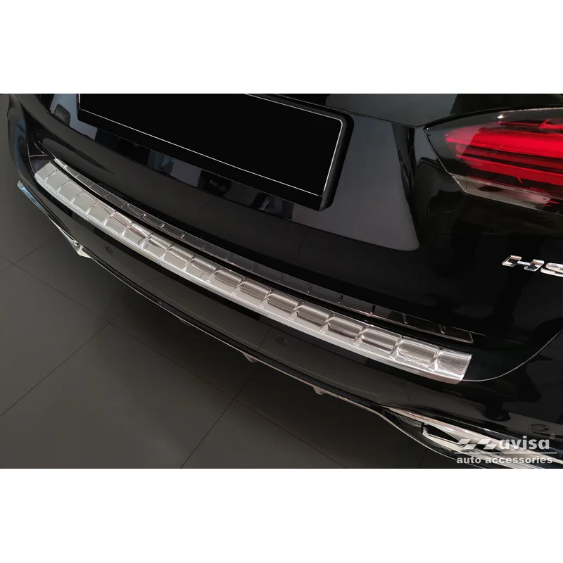 Avisa RVS Achterbumperprotector passend voor MG (E)HS Facelift 2020-2023 & Facelift 2023-2024 - Zilver