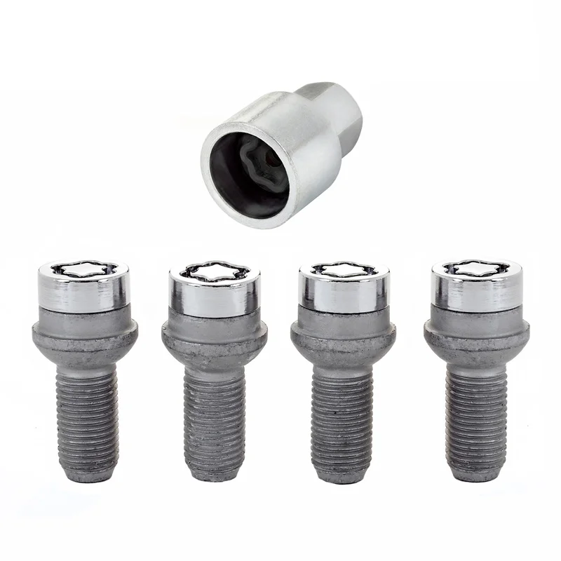 McGard Slotboutenset M14x1.50 - Bolkonisch R13 - Lengte 26.7mm (17mm kop)