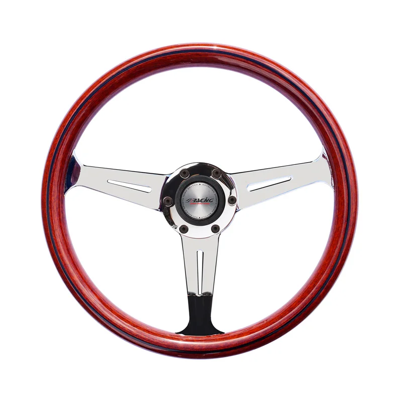 Simoni Racing Universeel Sportstuur Resia - Hout - Diameter 350mm - Nardi-type bevestiging