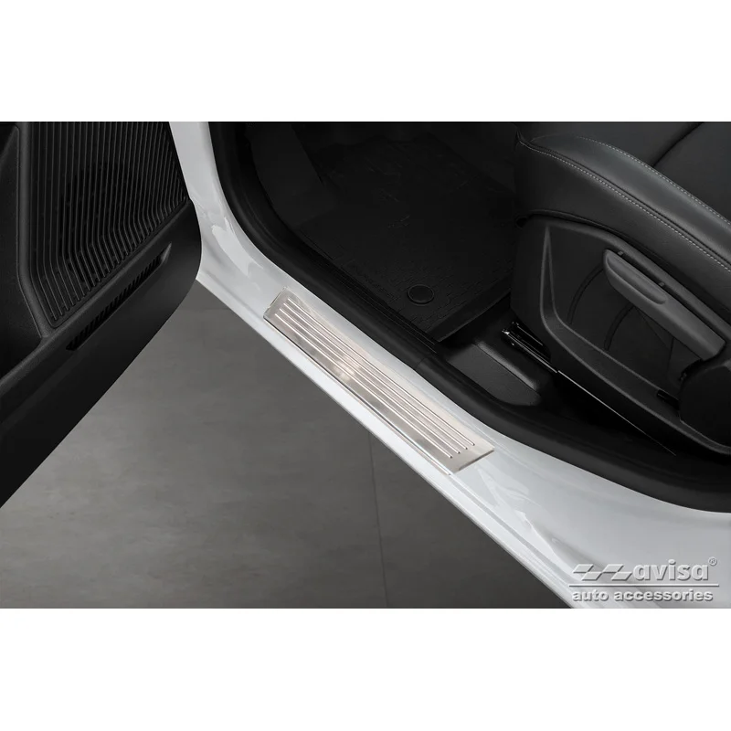 Avisa RVS Instaplijsten passend voor Renault Express Furgon 2021- 'Lines' - 2-delig
