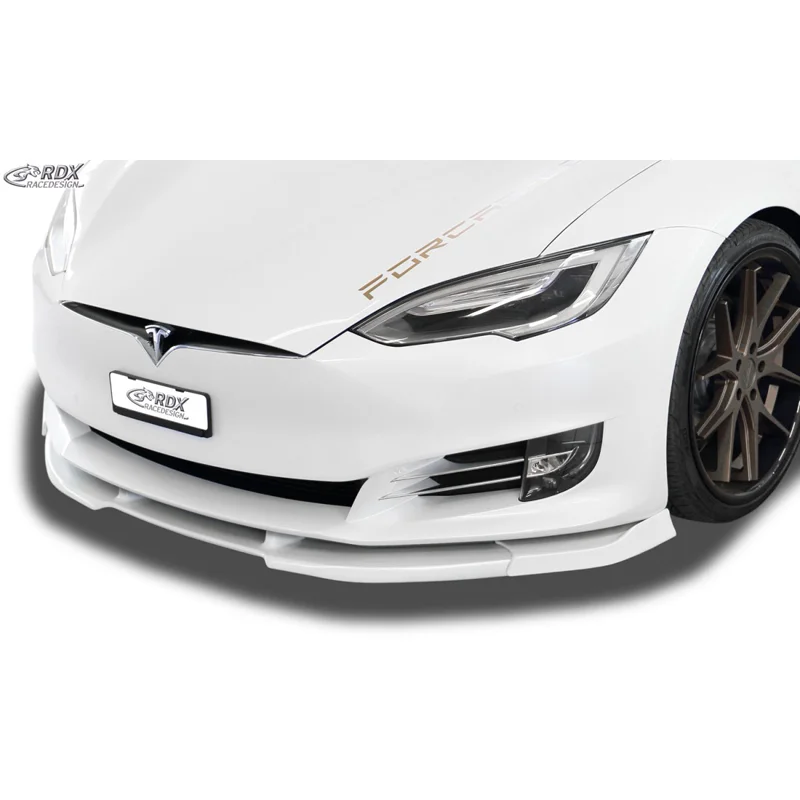 RDX Voorspoiler Vario-X passend voor Tesla Model S 2016- (PU)