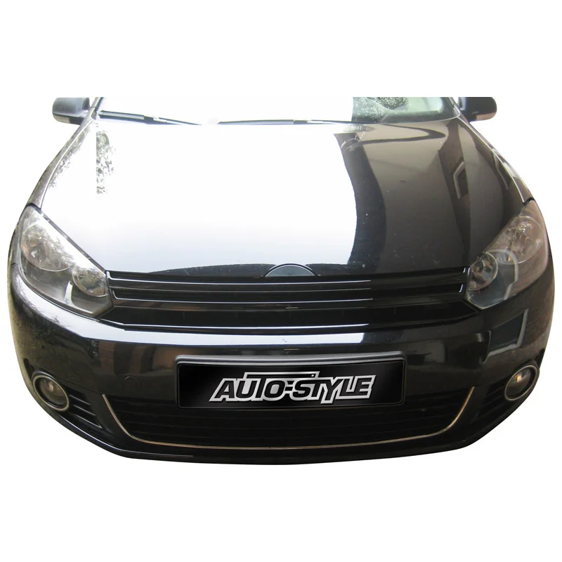 AutoStyle Embleemloze Grille passend voor Volkswagen Golf VI 2008-2012