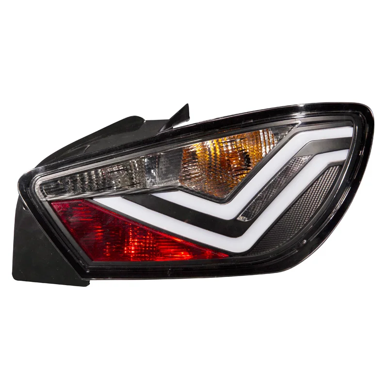 AutoStyle Set LED Achterlichten passend voor Seat Ibiza 6J SC 3-deurs 2008- – Zwart
