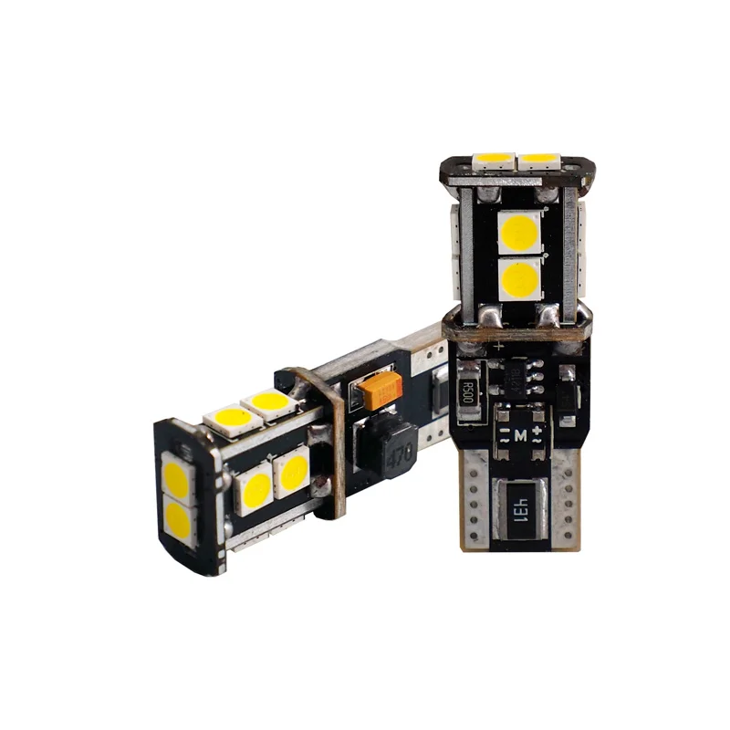 Simoni Racing T10 10-LED Lampen ‘Canbus No-Polarity’ – High Brightness Superwhite – Set à 2 stuks