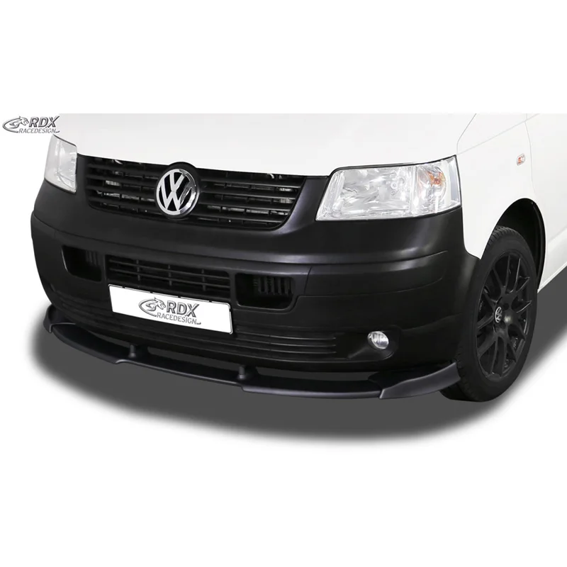 RDX Voorspoiler Vario-X passend voor Volkswagen Transporter T5 2003-2009 (ongespoten bumper) (PU)