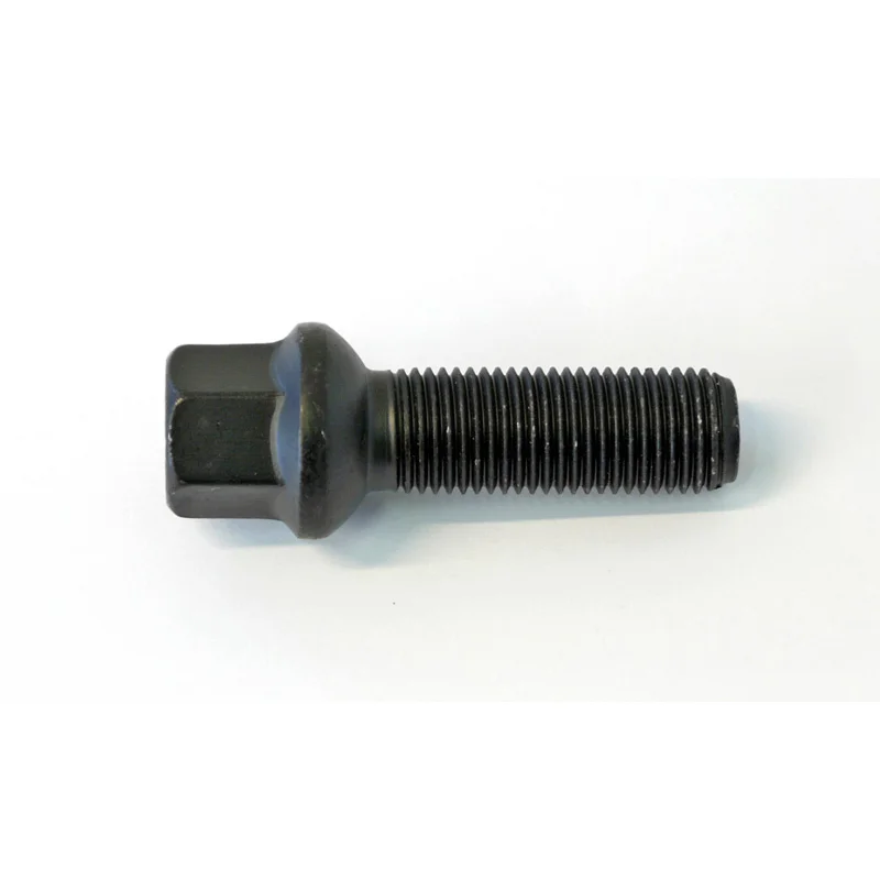 H&R Wielbout bolkonisch R14 M14x1.50 - Lengte 31mm - Zwart
