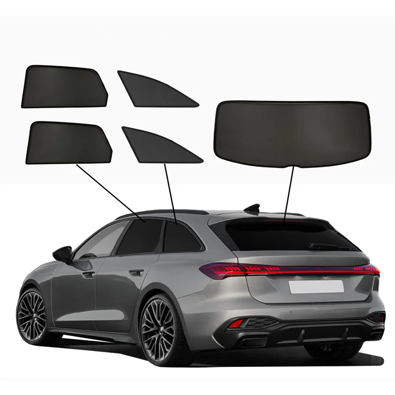 SunClip Zicht- & Zonwering passend voor Audi A5 (FU5) Avant 2024-