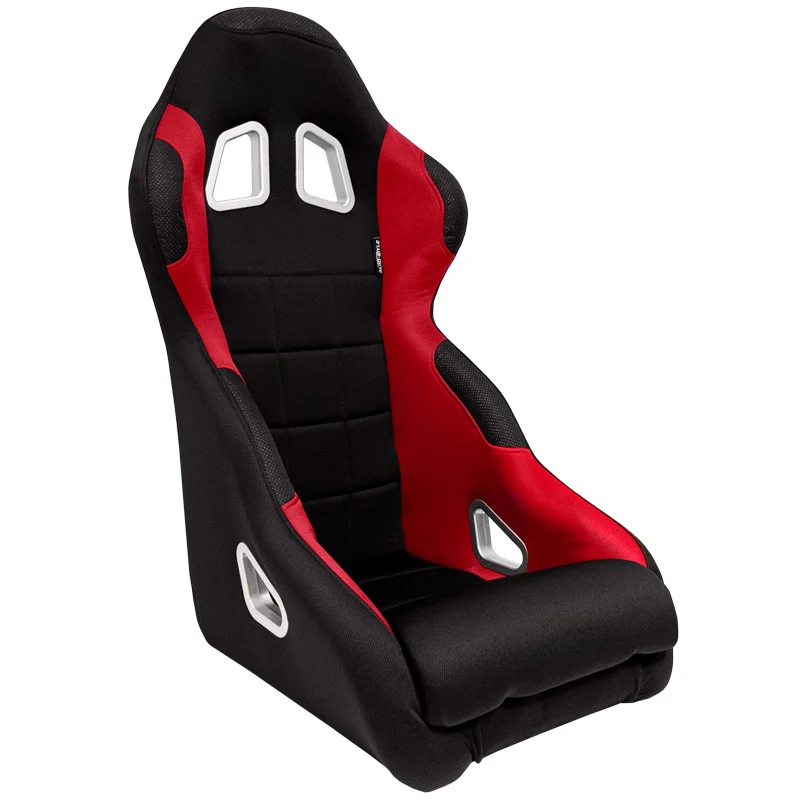 AutoStyle Sportstoel 'K5' - Zwart/Rood - Vaste rugleuning - incl. sledes