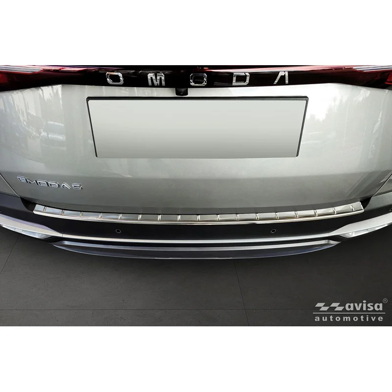 Avisa RVS Achterbumperprotector passend voor Omoda 5 2024- - Zilver