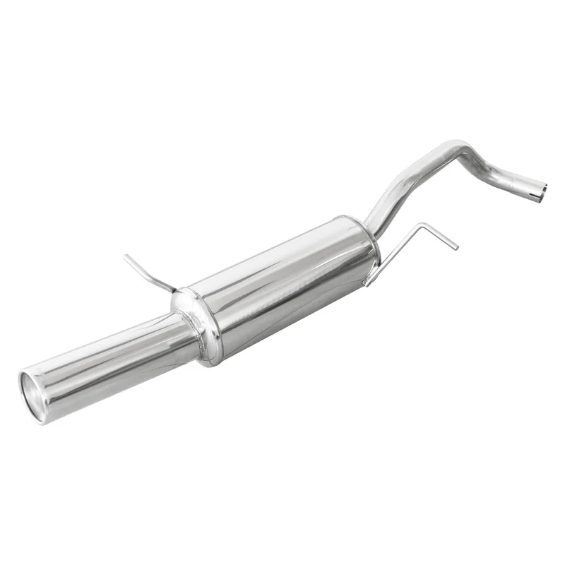 InoXcar 100% RVS Sportuitlaat passend voor Seat Ibiza SC (6J) 1.2 Tsi 105pk 2011- 1x102mm