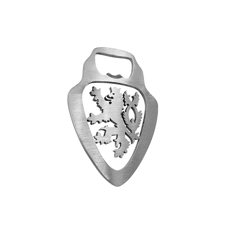 Avisa RVS Flesopener - 'Tsjechische Republiek' (Zilver)