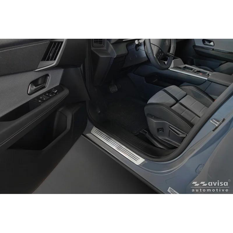 Avisa RVS Instaplijsten passend voor Opel Grandland (EV) 2024- 'Lines' - 4-delig