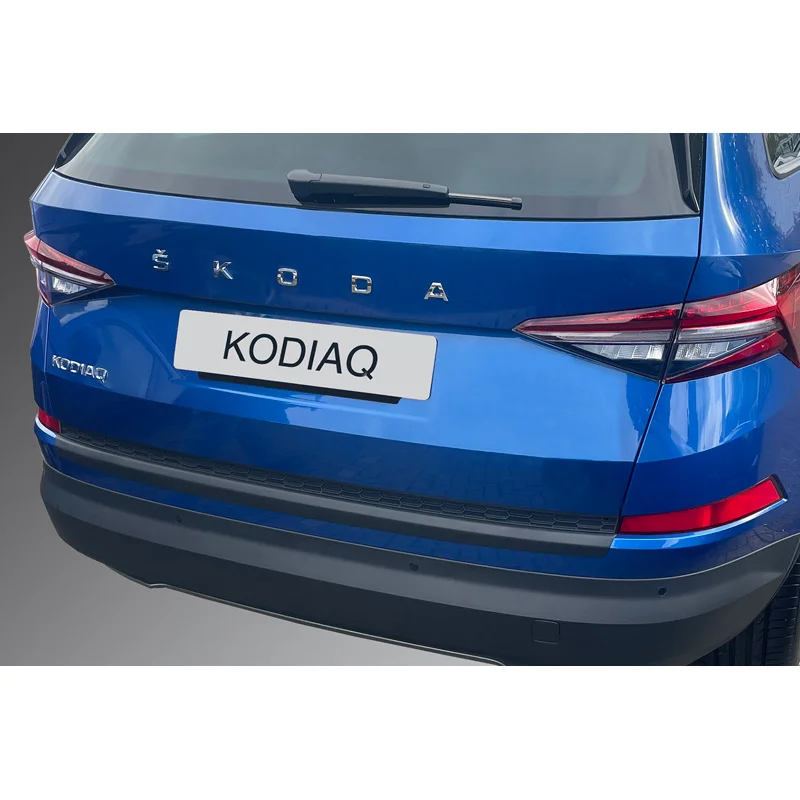 RGM ABS Achterbumper beschermlijst passend voor Skoda Kodiaq Facelift 07/2021-06/2024 Zwart