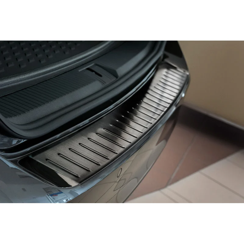 Avisa RVS Achterbumperprotector passend voor Volkswagen Passat 3G Variant 2014-2023 - Zwart