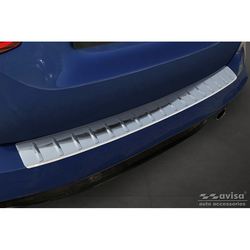 Avisa RVS Achterbumperprotector passend voor BMW 2 Active Tourer F45 2013-2021 met M-Pakket - Zilver