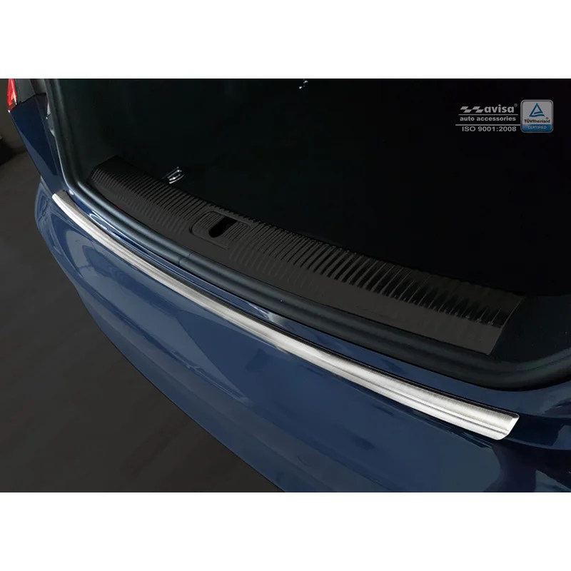 Avisa RVS Achterbumperprotector passend voor Audi A5 Sportback/Liftback 2016-2020 & FL 2020- incl. S-Line - Zilver
