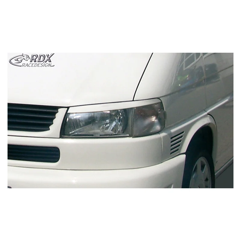 RDX Koplampspoilers passend voor Volkswagen T4 ‘Wijsneus’ 1996-2003 (schuine koplamp) (ABS)