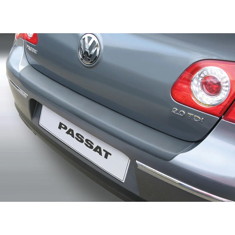 RGM ABS Achterbumper beschermlijst passend voor Volkswagen Passat 3C Sedan 2005-2010 Zwart