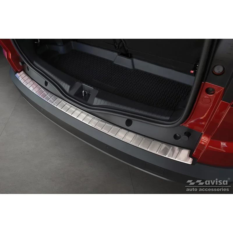Avisa RVS Achterbumperprotector passend voor Dacia Jogger 2022- - Zilver