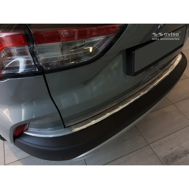 Avisa RVS Achterbumperprotector passend voor Ford Kuga III Titanium/Trend/Cool+Connect/Hybrid 2019-2024 & FL 2024- excl. ST-Line - Zilver