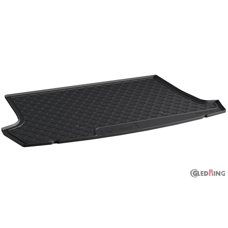Gledring Rubbasol (Rubber) Kofferbakmat passend voor Volkswagen T-Roc 2017-2025 (Hoge variabele laadvloer)