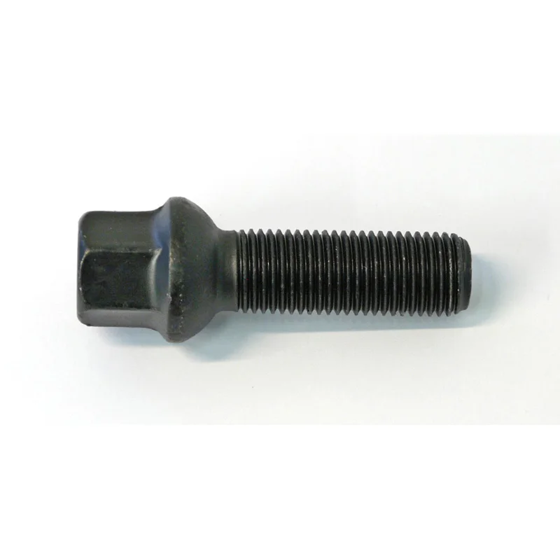 H&R Wielbout bolkonisch R13 M14x1.50 - Lengte 38mm - Zwart (bv. passend voor VAG)