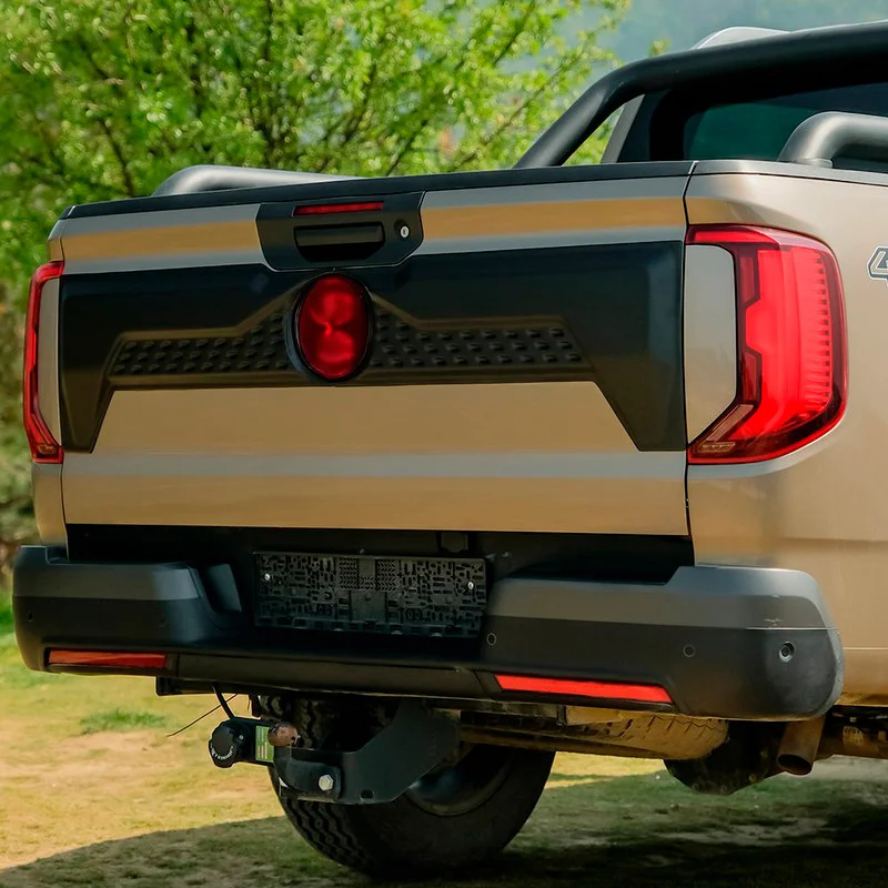 Oneway Achterklepcover passend voor Volkswagen Amarok MK2 2022- – Matzwart