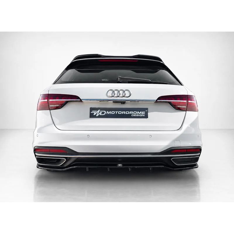 Motordrome Achterbumperskirt passend voor Audi A4 (B9) Avant Facelift 2019- excl. S-Line/S4 (ABS)
