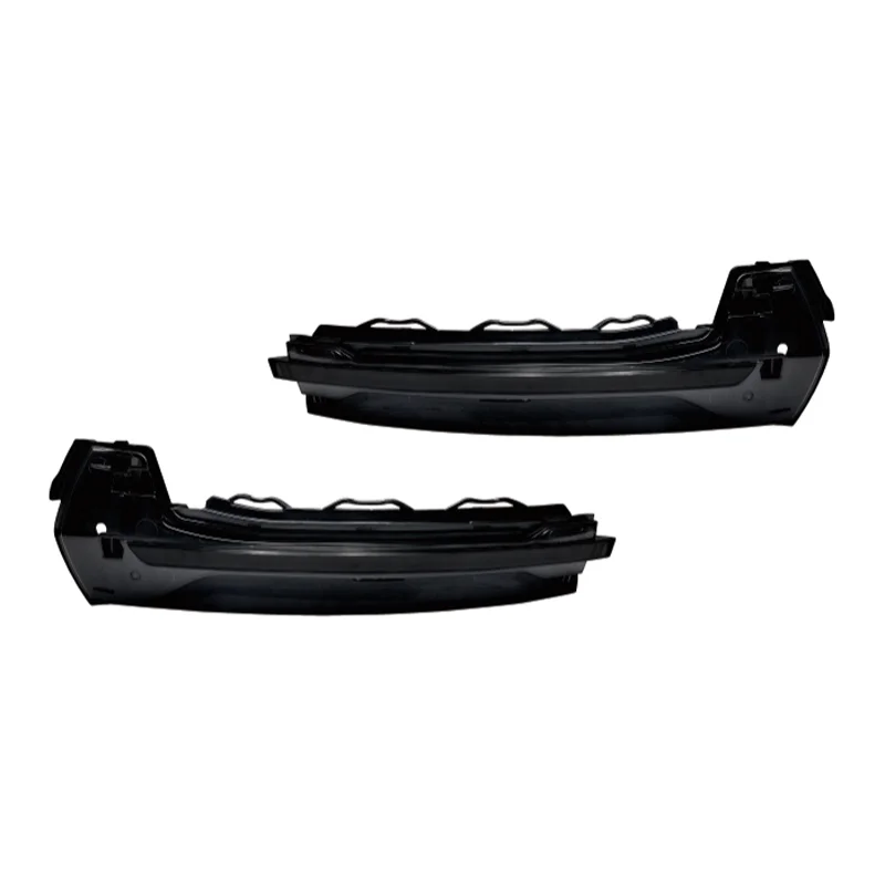 AutoStyle Set LED Zijspiegel-Knipperlichten passend voor Audi A3 (8V) 2012-2018 – Rookgrijs – incl. Dynamic Running Light