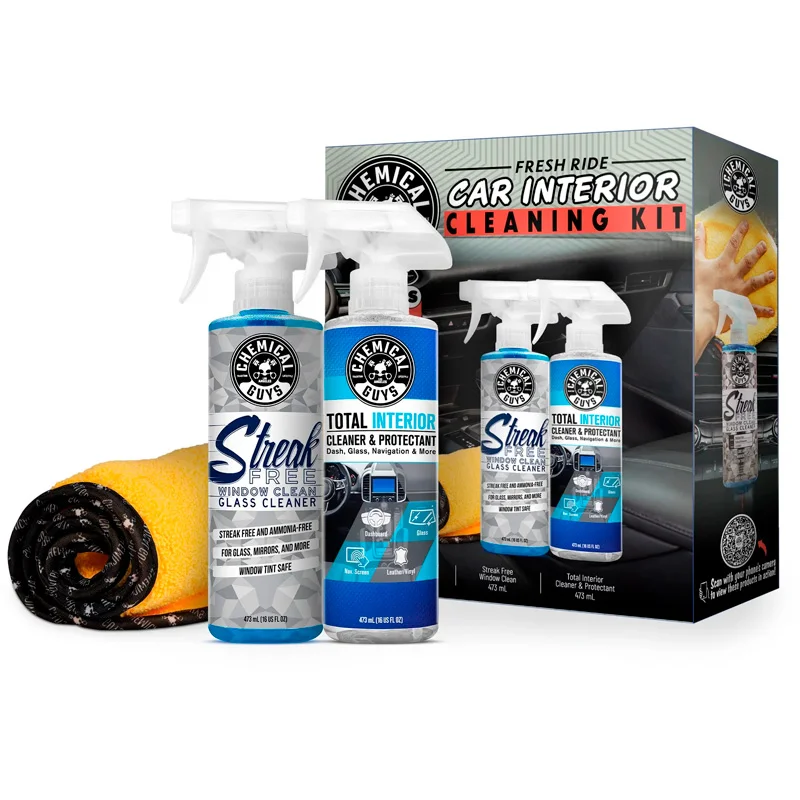 Chemical Guys Fresh Ride Interior Starter Kit (3 producten)