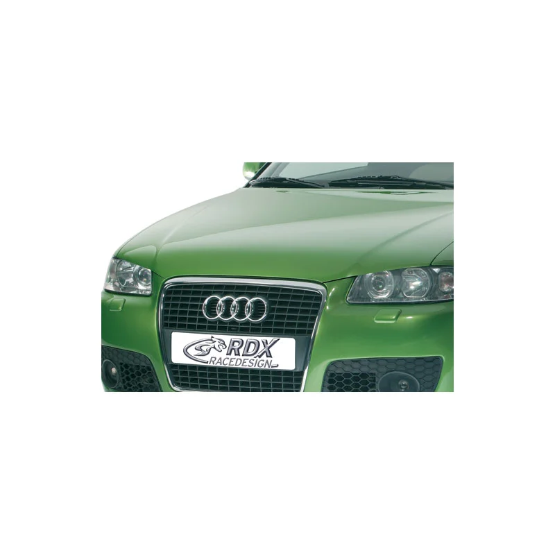 RDX Motorkapverlenger passend voor Audi A3 8L 1996-2003 ‘SingleFrame’ (Metaal)