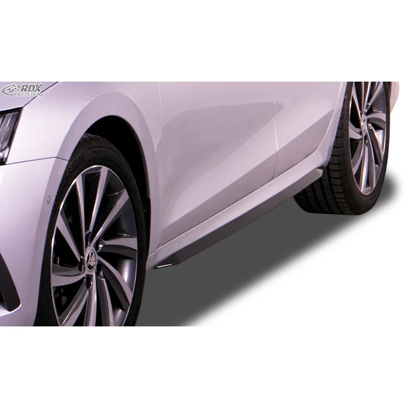 RDX Sideskirts passend voor Skoda Octavia IV HB/Kombi 2020- ‘Slim’ (ABS)