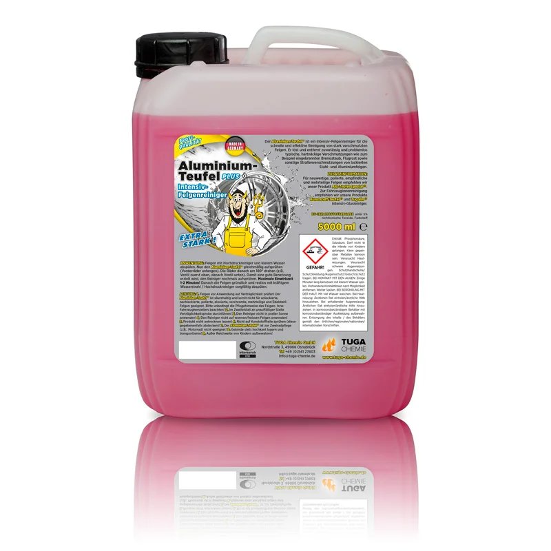 Tuga Chemie Alu-Teufel Velgenreiniger - Rood - 5000ml