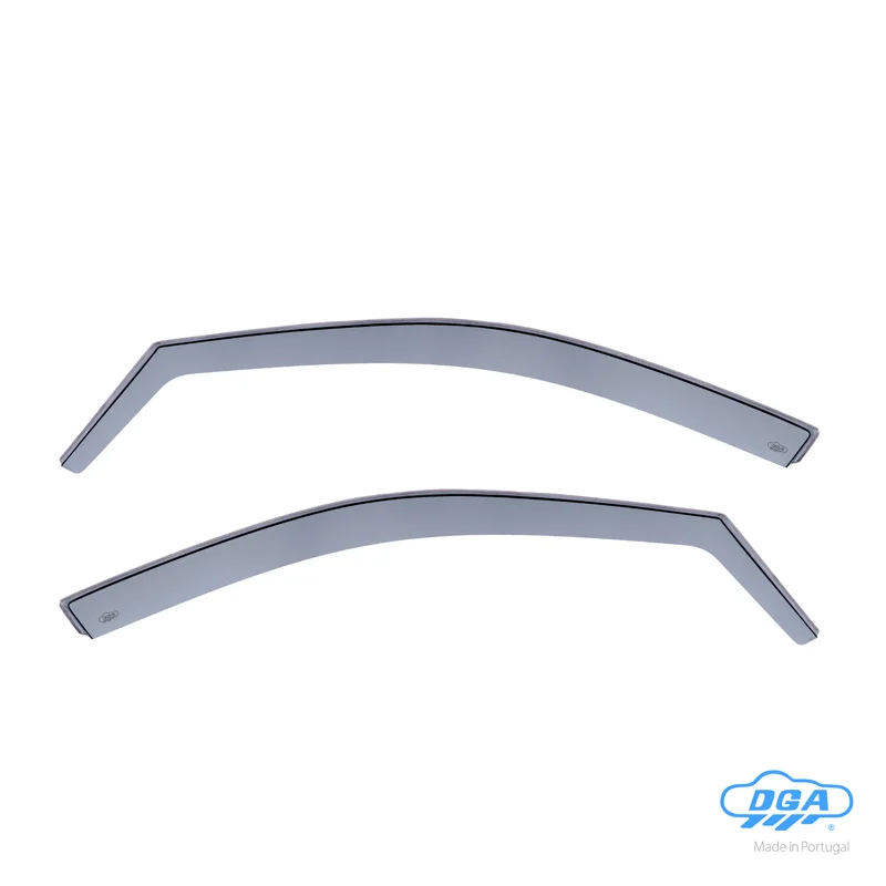DGA Zijwindschermen passend voor Volkswagen Polo (9N/9N2) HB 5-deurs 2001-2009 incl. Cross (2-delig)