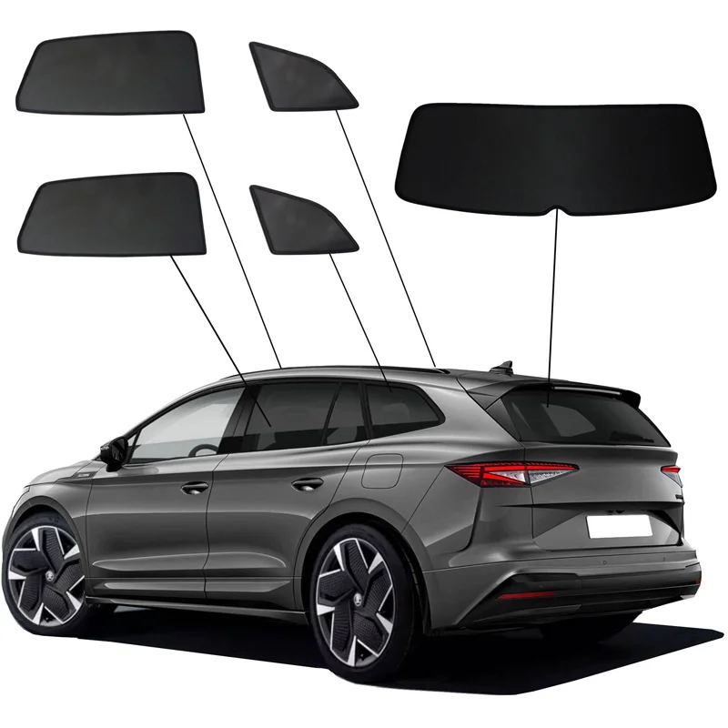 SunClip Zicht- & Zonwering passend voor Skoda Enyaq iV 2020- excl. Coupe