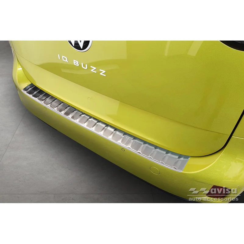 Avisa RVS Achterbumperprotector passend voor Volkswagen ID.Buzz + Cargo 2022- - Zilver