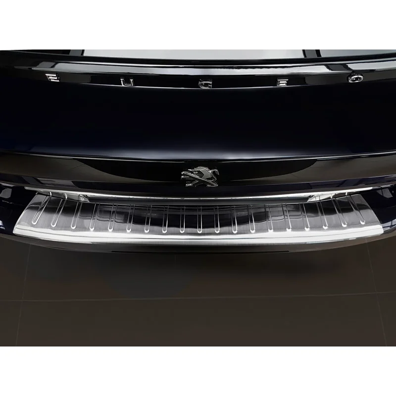 Avisa RVS Achterbumperprotector passend voor Peugeot 508 II SW 2019- - Zilver
