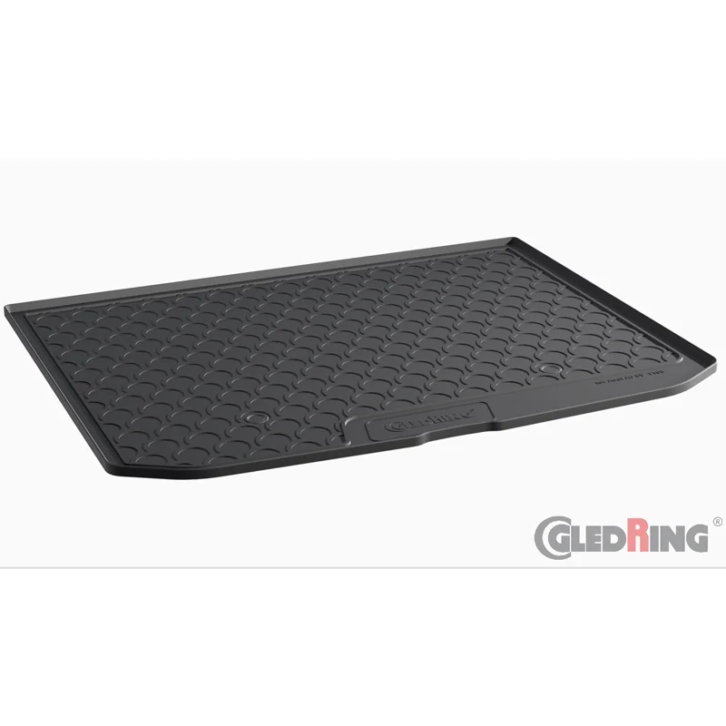 Gledring Rubbasol (Rubber) Kofferbakmat passend voor Audi A3 8V Sportback 2012-2020 (Hoge variabele laadvloer)