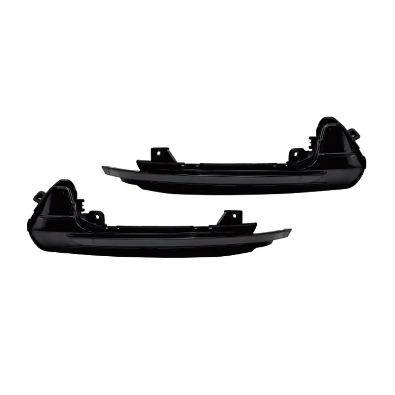 AutoStyle Set LED Zijspiegel-Knipperlichten passend voor Audi A6 (4G) 2011-2018 – Rookgrijs – incl. Dynamic Running Light