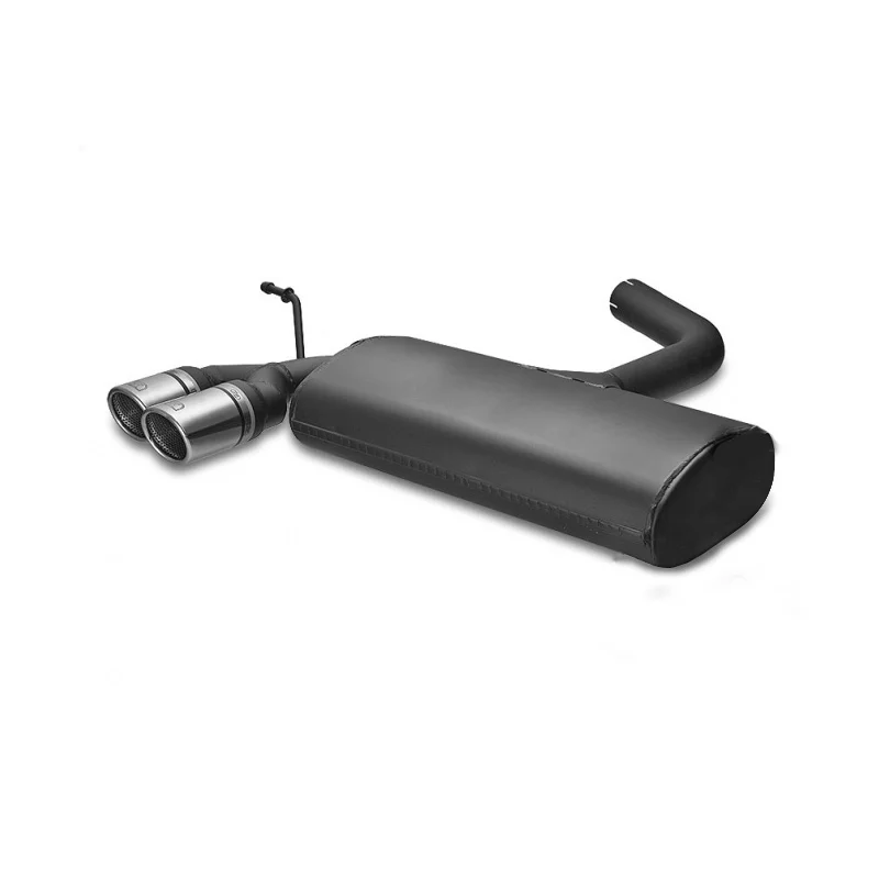 Ulter Sport Sportuitlaat passend voor Volkswagen Golf VI Hatchback 3/5-deurs 2.0 TDi 103kW 4-Motion 2009-2011 2x70mm