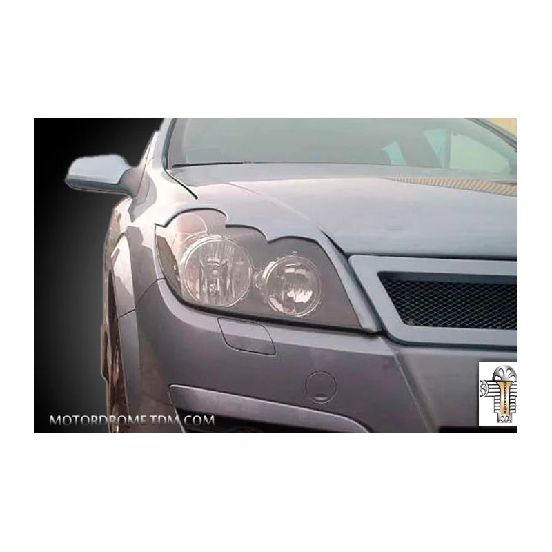 Motordrome Koplampspoilers passend voor Opel Astra H 5-deurs 2004-2009 (ABS)