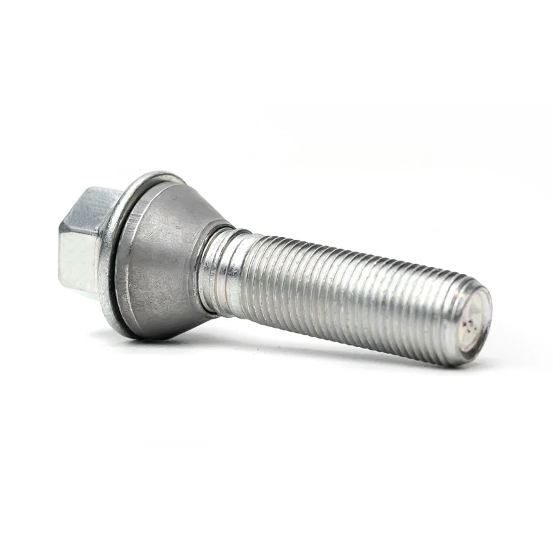 H&R Wielbout konisch met beweegbare ring M14x1.25 - Lengte 28mm (Bv. passend voor BMW)