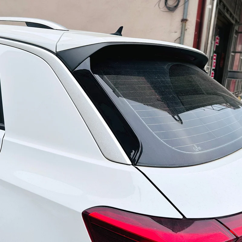 AutoStyle Set achterruit side-spoilers passend voor Volkswagen T-Roc (A11) 2017- (ABS Glanzend zwart)