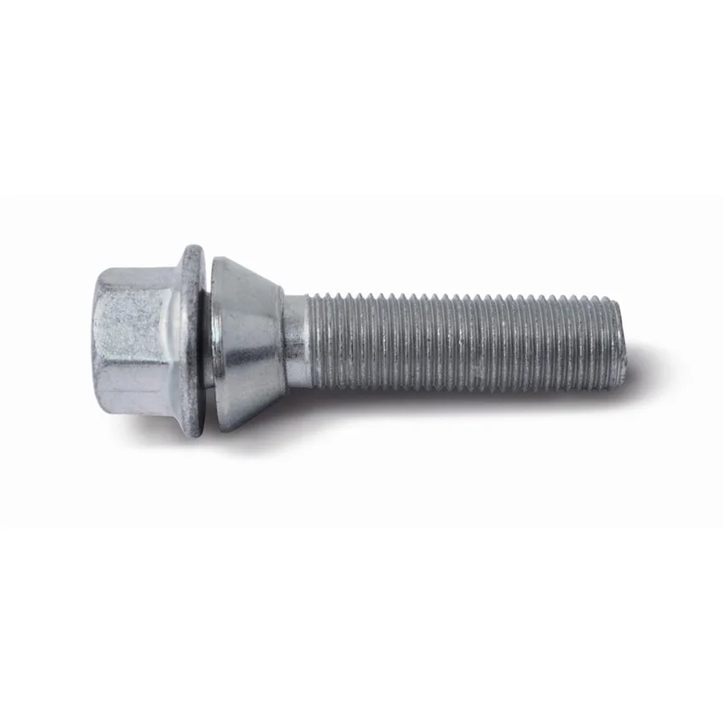 H&R Wielbout konisch met beweegbare ring M14x1.50 - Lengte 40mm (Bv. passend voor BMW, Volvo)