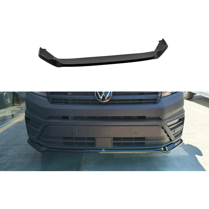 Motordrome Voorspoiler passend voor Volkswagen Crafter II 2016- & MAN TGE 2017- PreFacelift (ABS)