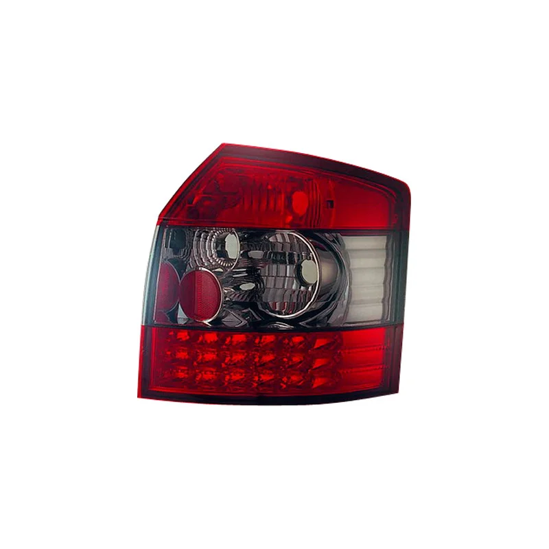 AutoStyle Set LED Achterlichten passend voor Audi A4 B6 Avant 2001-2004 – Rood/Rookgrijs