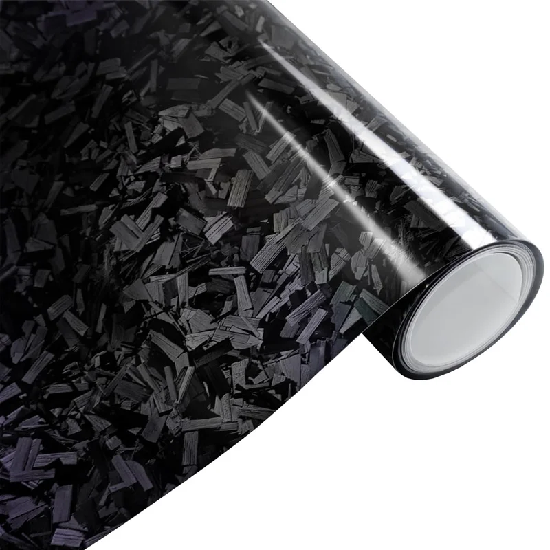 AutoStyle Forged Carbon Car Wrapping Folie – Zwart – 152x200cm