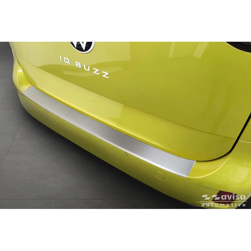 Avisa RVS Achterbumperprotector passend voor Volkswagen ID.Buzz + Cargo 2022- - Zilver