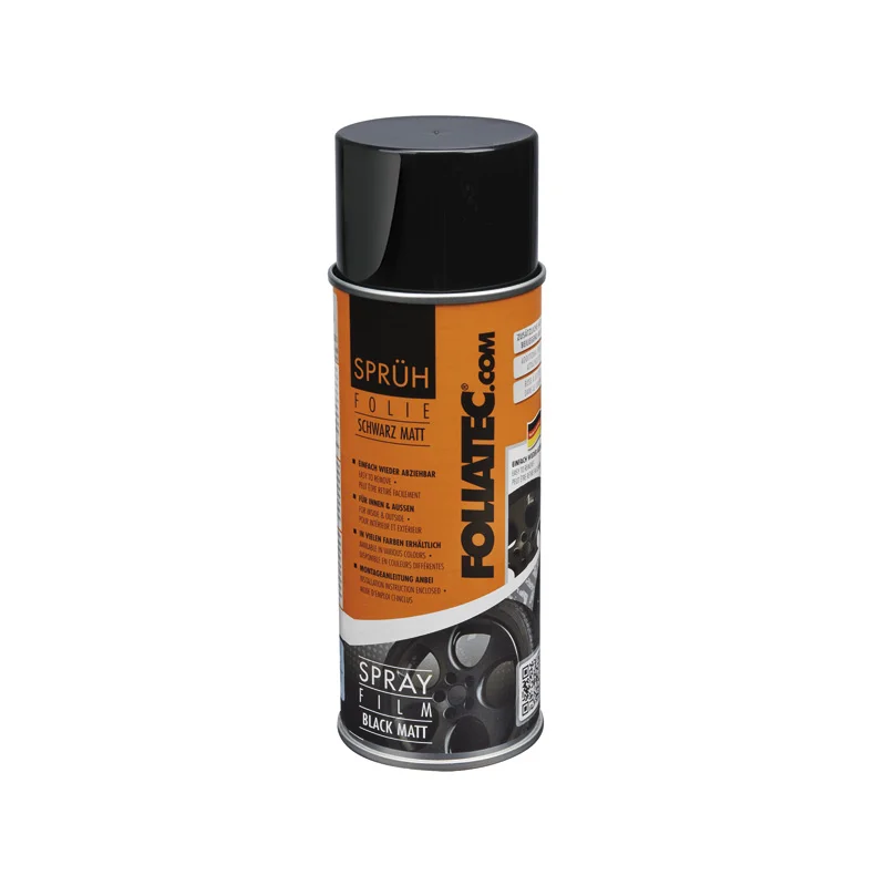 Foliatec Spray Film (Spuitfolie) – zwart mat 1x400ml