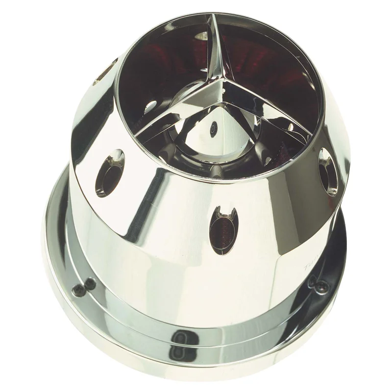 AutoStyle Universeel Luchtfilter ‘Tornado’ Chroom – 76mm aansluiting